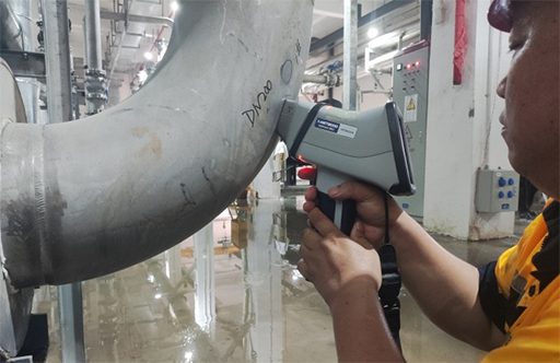 現(xiàn)場不銹鋼成分檢測