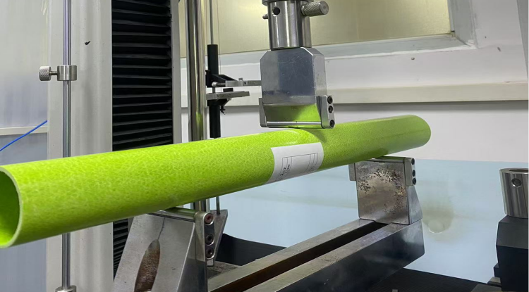 復(fù)合管材斷裂彎矩測試